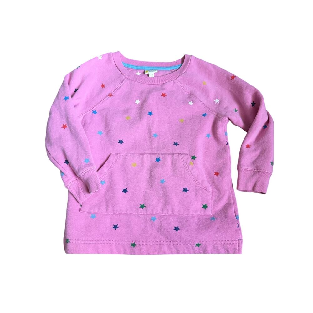 Mini boden star patterned crewneck sweatshirt 4-5y